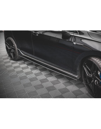 Diffusori minigonne street pro Volkswagen Golf R Mk8 (Cod. M-VWGO8RCNC-SD1B)
