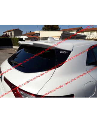 Spoiler posteriore Renault Megane 4 IV stile RS per portellone standard (Cod. C-C-L-CSP0595)