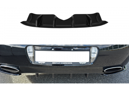 Sottoparaurti posteriore BENTLEY CONTINENTAL GT nero opaco (Cod. BE-CO-GT-1-RS1T) BE-CO-GT-1-RS1T