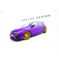 Diffusori minigonne street pro Volkswagen Golf R Mk8 (Cod. M-VWGO8RCNC-SD1B)