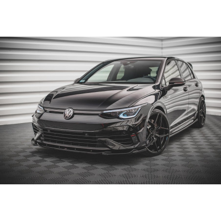 SPLITTER ANTERIORE V.4 Volkswagen Golf R  / Variant  Mk8 (Cod. M-VW-GO-8-R-FD4G)