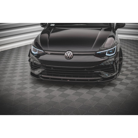 SPLITTER ANTERIORE V.4 Volkswagen Golf R  / Variant  Mk8 (Cod. M-VW-GO-8-R-FD4G)