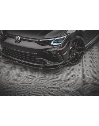 SPLITTER ANTERIORE V.4 Volkswagen Golf R  / Variant  Mk8 (Cod. M-VW-GO-8-R-FD4G)