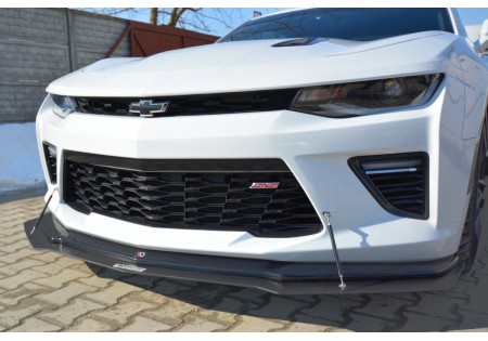 Splitter anteriore HYBRID CHEVROLET CAMARO 6TH-GEN. PHASE-I 2SS COUPE carbon look (Cod. CH-CA-6-2SS- CH-CA-6-2SS-FD2C+CNCA