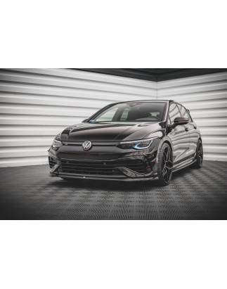 SPLITTER ANTERIORE V.5 Volkswagen Golf R  / Variant  Mk8 (Cod. M-VW-GO-8-R-FD5G)