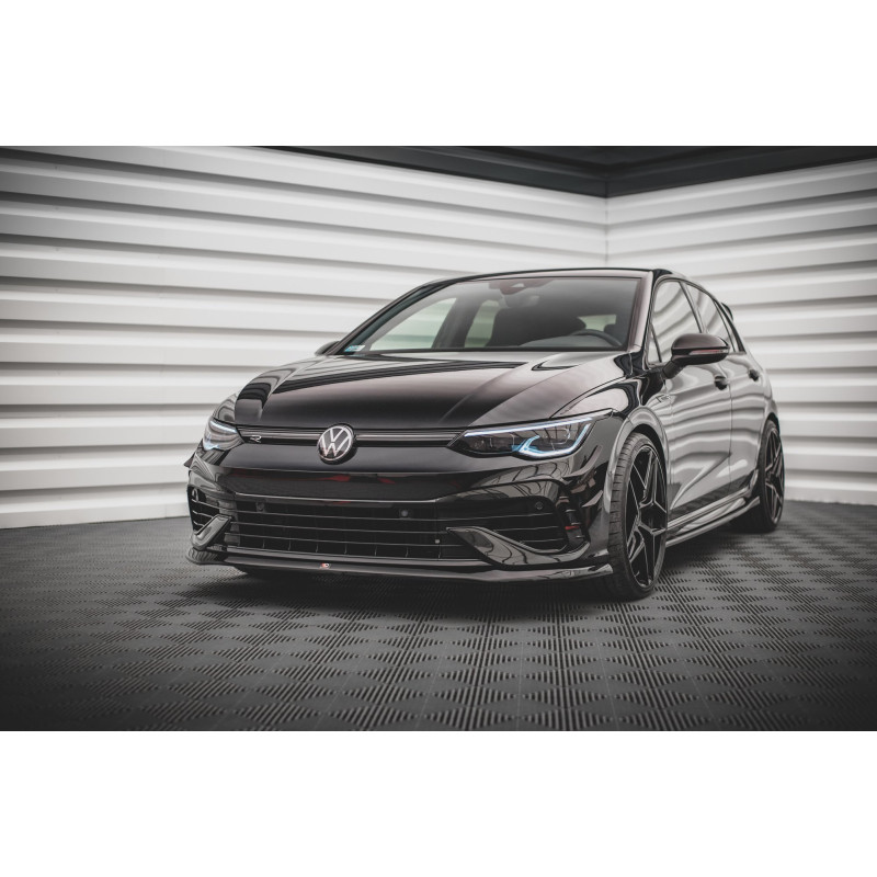 SPLITTER ANTERIORE V.5 Volkswagen Golf R  / Variant  Mk8 (Cod. M-VW-GO-8-R-FD5G)