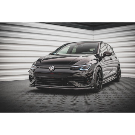 SPLITTER ANTERIORE V.5 Volkswagen Golf R  / Variant  Mk8 (Cod. M-VW-GO-8-R-FD5G)