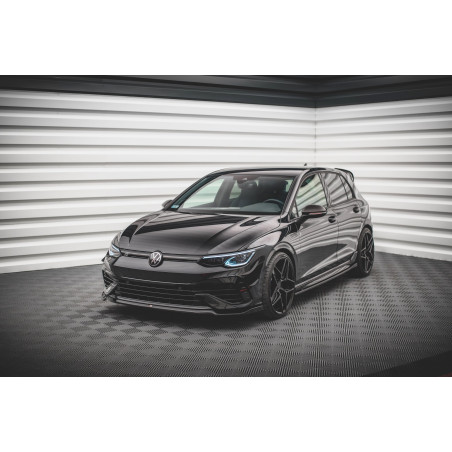 SPLITTER ANTERIORE V.6 Volkswagen Golf R  / Variant  Mk8 (Cod. M-VW-GO-8-R-FD6G)
