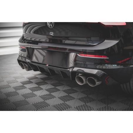 Sottoparaurti posteriore V.1 Volkswagen Golf R  Mk8 (Cod. M-VW-GO-8-R-RS1G)