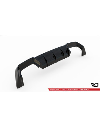 Sottoparaurti posteriore V.1 Volkswagen Golf R  Mk8 (Cod. M-VW-GO-8-R-RS1G)