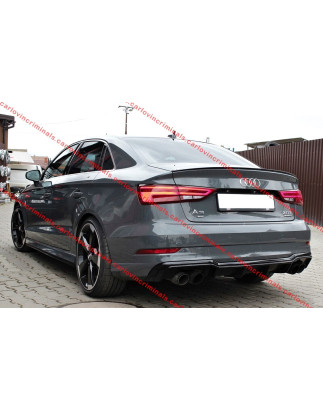 Diffusore paraurti Audi A3 8V berlina Cabrio S-Line (2016-2020) (Cod. C-C-L-CSP0635)