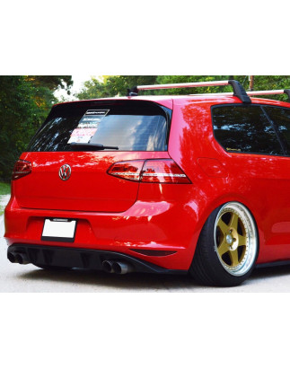 Diffusore posteriore spoiler paraurti posteriore Volkswagen Golf MK7 VII (Cod. C-C-L-CSP0641)