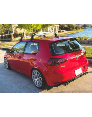 Diffusore posteriore spoiler paraurti posteriore Volkswagen Golf MK7 VII (Cod. C-C-L-CSP0641)