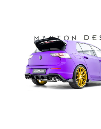 Sottoparaurti posteriore V.2 Volkswagen Golf R  Mk8 (Cod. M-VW-GO-8-R-RS2G)