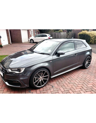 Minigonne laterali Audi A3 8V 3 porte stile S3 dal 2013 (Cod. C-C-L-CSP0648)