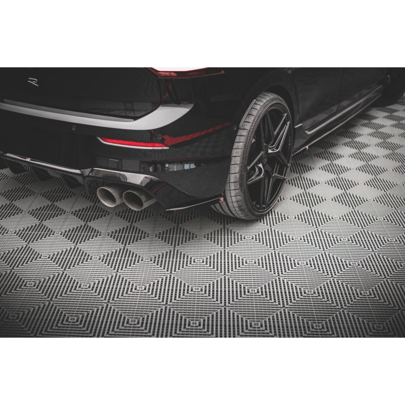 Splitters posteriori laterali V.3 for Volkswagen Golf R  Mk8 (Cod. M-VW-GO-8-R-RSD3G)
