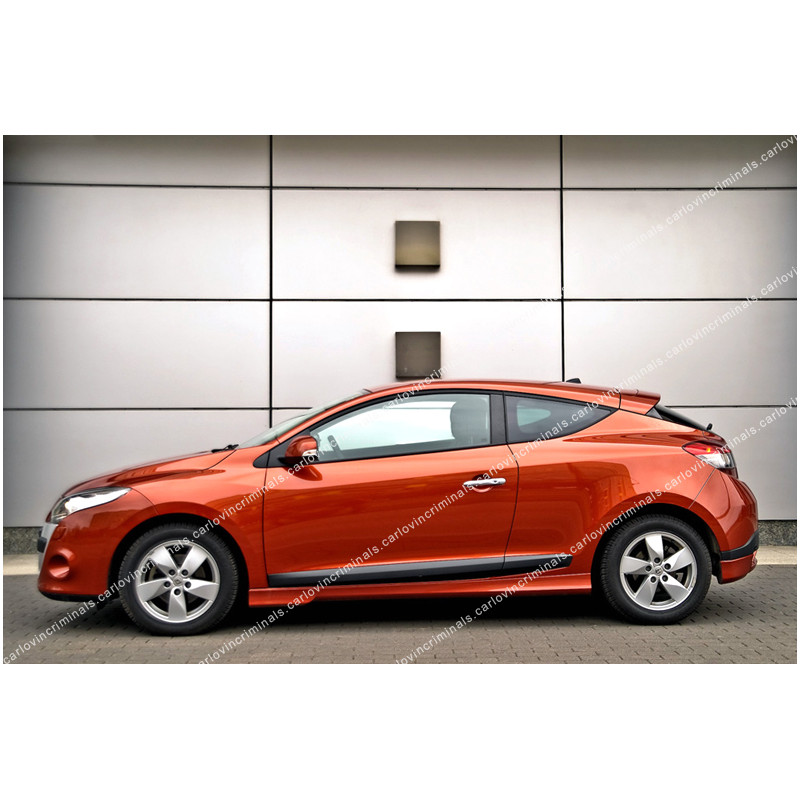 Minigonne laterali Renault Megane MK3 (modello 3 e 5 porte) (Cod. C-C-L-CSP0657)