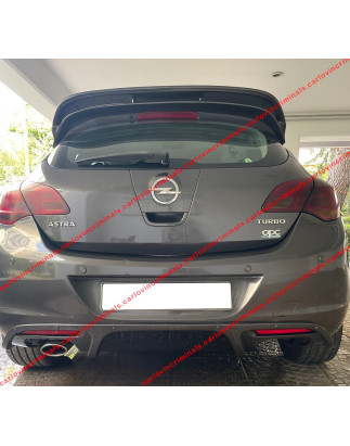 Spoiler posteriore stile biplano Vauxhall Astra J VXR OPC - modello 5 porte (Cod. C-C-L-CSP0658)