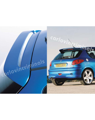 Spoiler posteriore Peugeot 206 GTI (Cod. C-C-L-CSP0662)