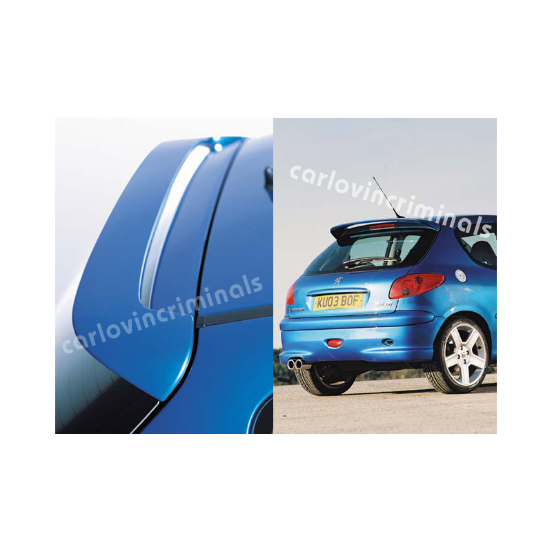 Spoiler posteriore Peugeot 206 GTI (Cod. C-C-L-CSP0662)