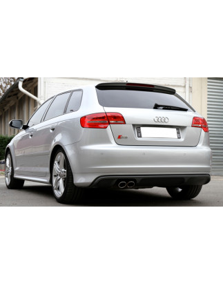 Diffusore posteriore Audi A3 8P Sportback stile S3 (2005-2008) (Cod. C-C-L-CSP0663)