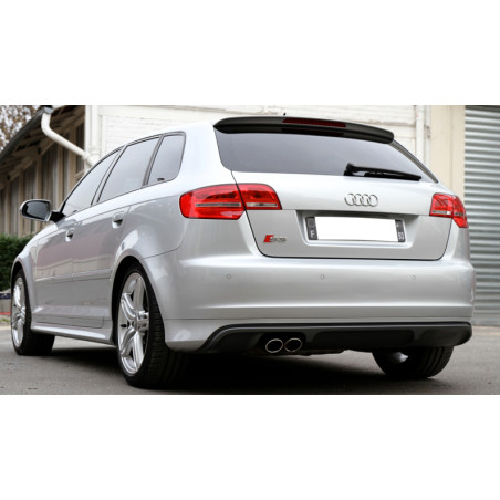 Diffusore posteriore Audi A3 8P Sportback stile S3 (2005-2008) (Cod. C-C-L-CSP0663)