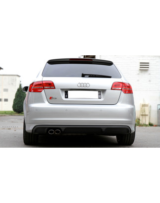 Diffusore posteriore Audi A3 8P Sportback stile S3 (2005-2008) (Cod. C-C-L-CSP0663)