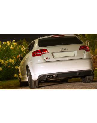Diffusore posteriore Audi A3 8P Sportback stile S3 (2005-2008) (Cod. C-C-L-CSP0663)