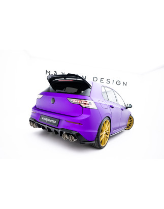 Splitters posteriori laterali V.3 for Volkswagen Golf R  Mk8 (Cod. M-VW-GO-8-R-RSD3G)