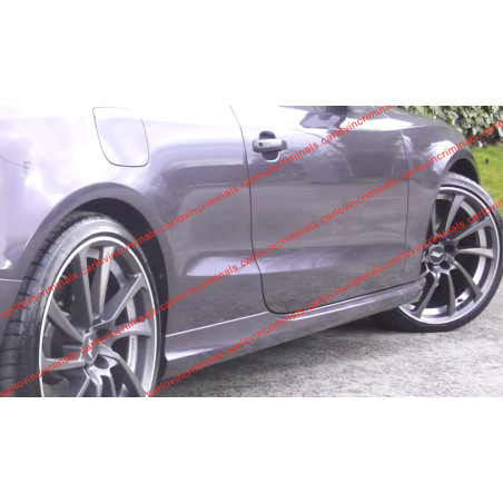 Minigonne laterali Audi A5 8T 8F Coupé Cabrio (2007-2016) (Cod. C-C-L-CSP0668)