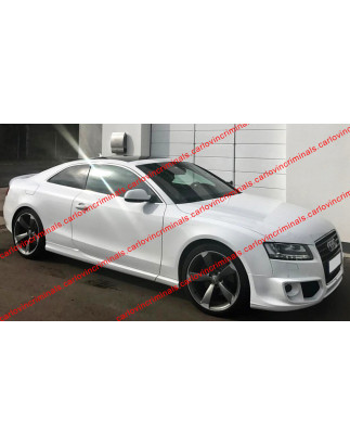 Minigonne laterali Audi A5 8T 8F Coupé Cabrio (2007-2016) (Cod. C-C-L-CSP0668)