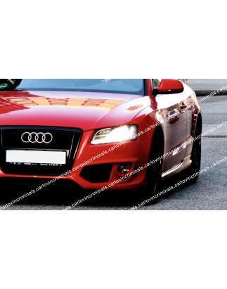 Minigonne laterali Audi A5 8T 8F Coupé Cabrio (2007-2016) (Cod. C-C-L-CSP0668)