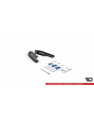 Splitters posteriori laterali V.4 for Volkswagen Golf R  Mk8 (Cod. M-VW-GO-8-R-RSD4G)