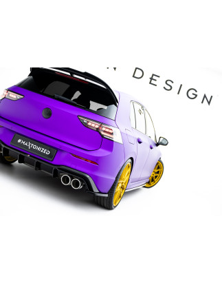 Splitters posteriori laterali V.4 for Volkswagen Golf R  Mk8 (Cod. M-VW-GO-8-R-RSD4G)