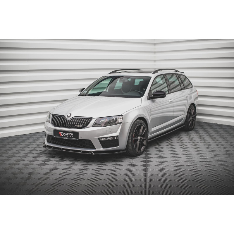SPLITTER ANTERIORE V.3 Skoda Octavia RS Mk3 (Cod. M-SK-OC-3-RS-FD3G)