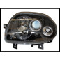 Fari Anteriori Angel Eyes Renault Clio II '98 Black Mod.II (Cod. E-FAR0046)