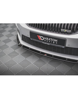 SPLITTER ANTERIORE V.3 Skoda Octavia RS Mk3 (Cod. M-SK-OC-3-RS-FD3G)