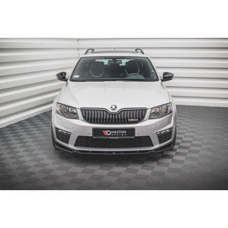 SPLITTER ANTERIORE V.4 Skoda Octavia RS Mk3 (Cod. M-SK-OC-3-RS-FD4G)