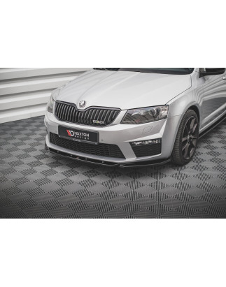 SPLITTER ANTERIORE V.4 Skoda Octavia RS Mk3 (Cod. M-SK-OC-3-RS-FD4G)