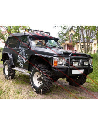 Spoiler posteriore Visiera Parasole Nissan Patrol GR GQ (Y60) (Cod. C-C-L-CSP0691)