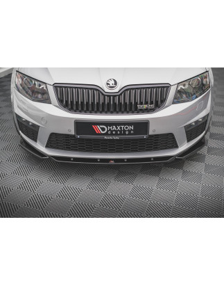 SPLITTER ANTERIORE V.4 Skoda Octavia RS Mk3 (Cod. M-SK-OC-3-RS-FD4G)