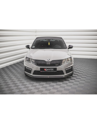 SPLITTER ANTERIORE V.1 Skoda Octavia RS Mk3 Facelift (Cod. M-SK-OC-3F-RS-FD1G)