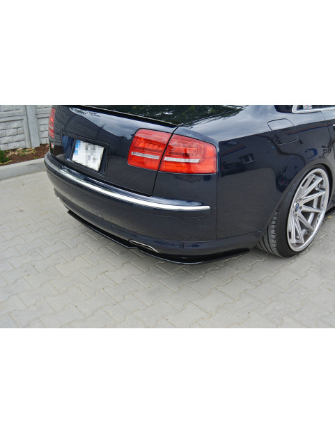 Splitter centrale posteriore Audi A8 D3 (senza barre verticali) nero opaco (Cod. AU-S8-D3-RD1T) AU-S8-D3-RD1T