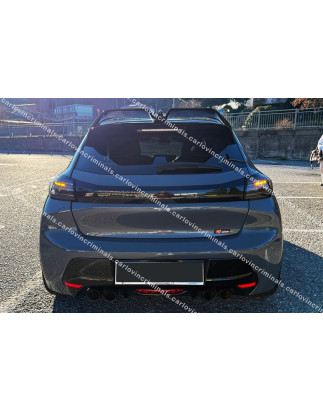Spoiler posteriore Peugeot 208 II dal 2019 (Cod. C-C-L-CSP0700)