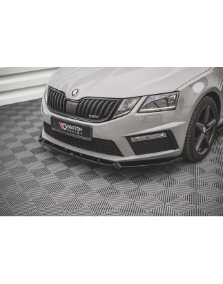 SPLITTER ANTERIORE V.2 Skoda Octavia RS Mk3 Facelift (Cod. M-SK-OC-3F-RS-FD2G)