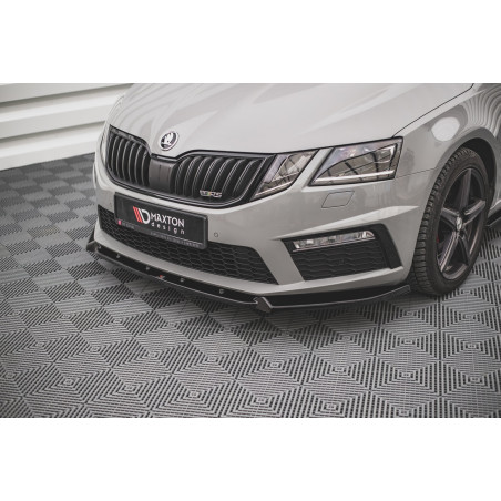 SPLITTER ANTERIORE V.2 Skoda Octavia RS Mk3 Facelift (Cod. M-SK-OC-3F-RS-FD2G)