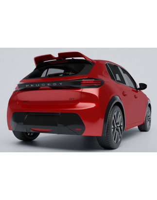 Spoiler posteriore Peugeot 208 II dal 2019 (Cod. C-C-L-CSP0700)