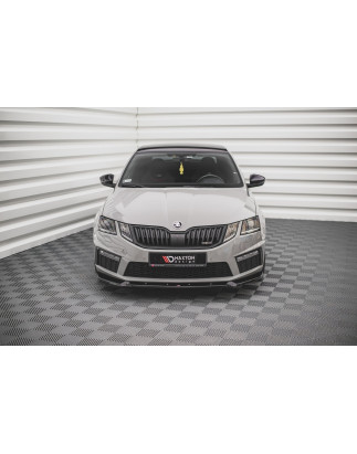 SPLITTER ANTERIORE V.2 Skoda Octavia RS Mk3 Facelift (Cod. M-SK-OC-3F-RS-FD2G)