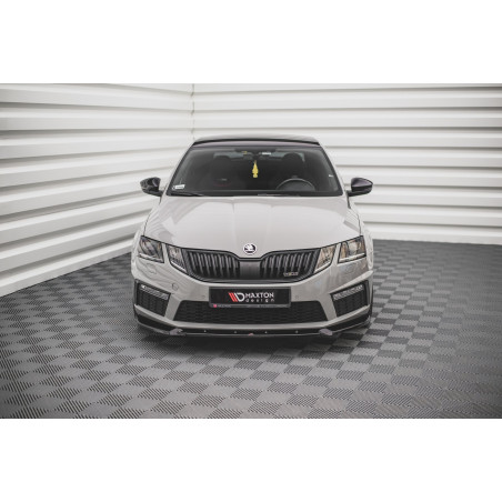 SPLITTER ANTERIORE V.2 Skoda Octavia RS Mk3 Facelift (Cod. M-SK-OC-3F-RS-FD2G)