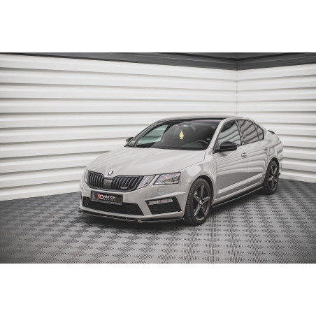 SPLITTER ANTERIORE V.3 Skoda Octavia RS Mk3 Facelift (Cod. M-SK-OC-3F-RS-FD3G)